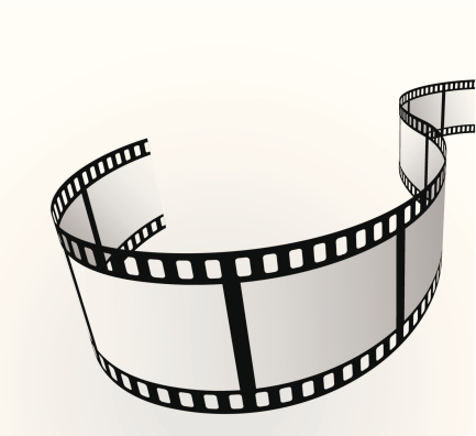 Background Of Film Reel Frame Clip Art, Vector Images ...