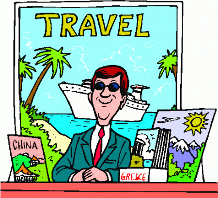 Travel agency clipart