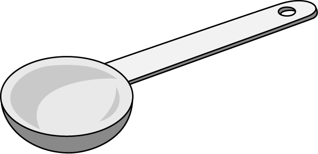 Tea spoon png clipart