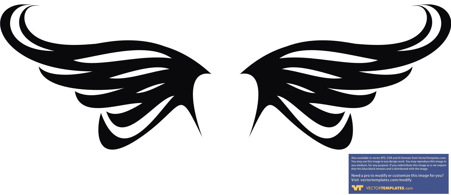 Wing Vector | Free Download Clip Art | Free Clip Art | on Clipart ...