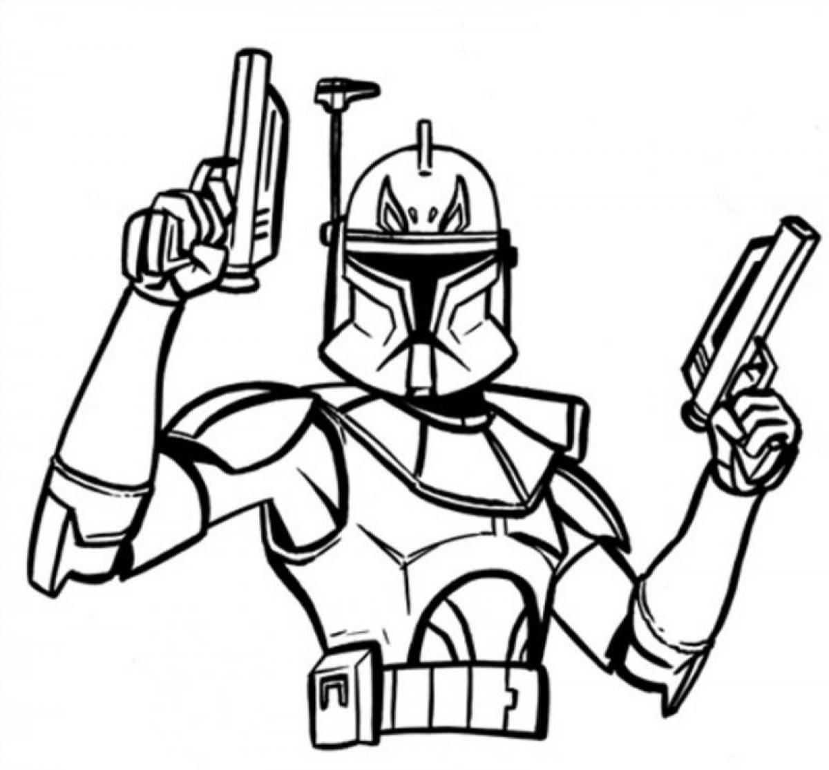 Stormtrooper Coloring Pages - AZ Coloring Pages