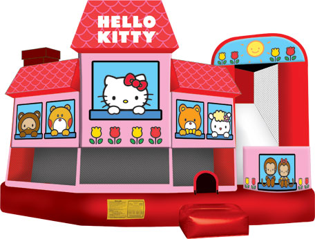 Hello Kitty party jumpers Jumpers for rent Hello Kitty party ...