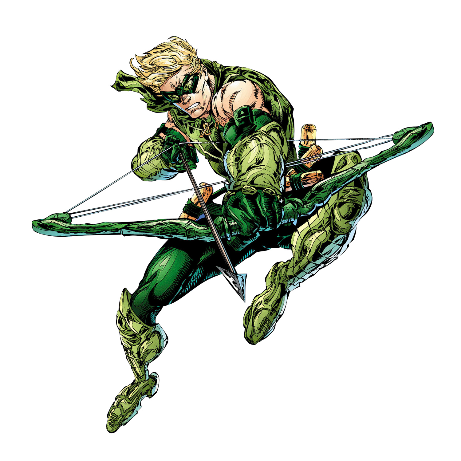 Green Arrow Superhero Clipart