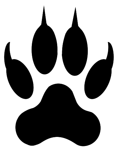 Tiger Footprint Clipart