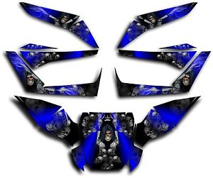 Arctic Cat Wildcat Graphic Decal Kit Sticker Wrap Grim Reaper ...