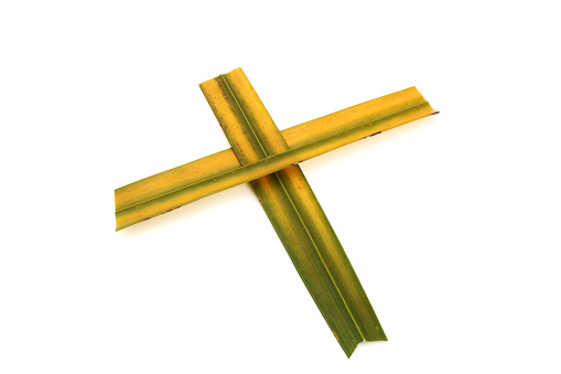 Palm Sunday Palm Leaf Cross Cross Shape Pictures, Images and Stock ...