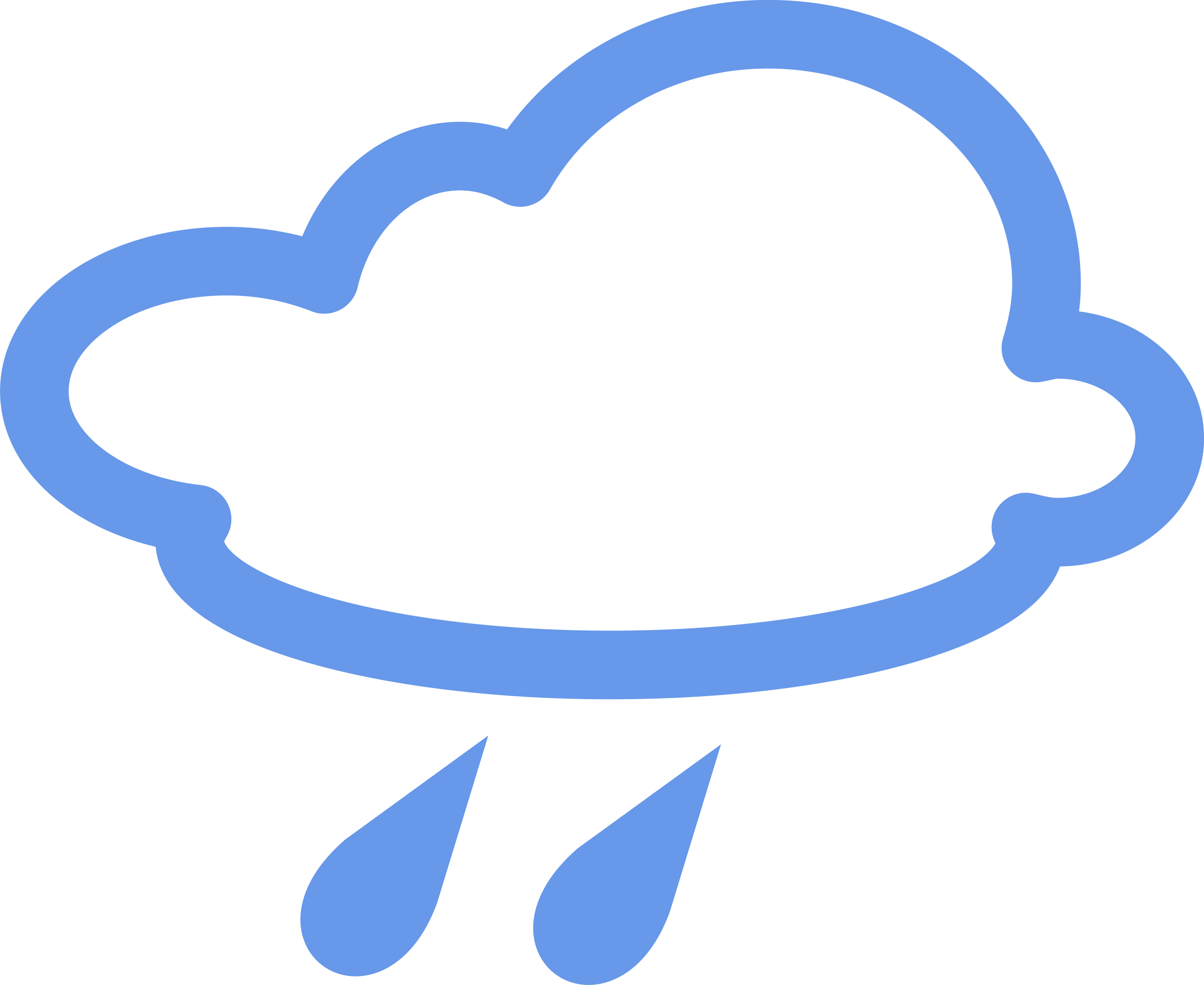 Clipart - simple weather symbols