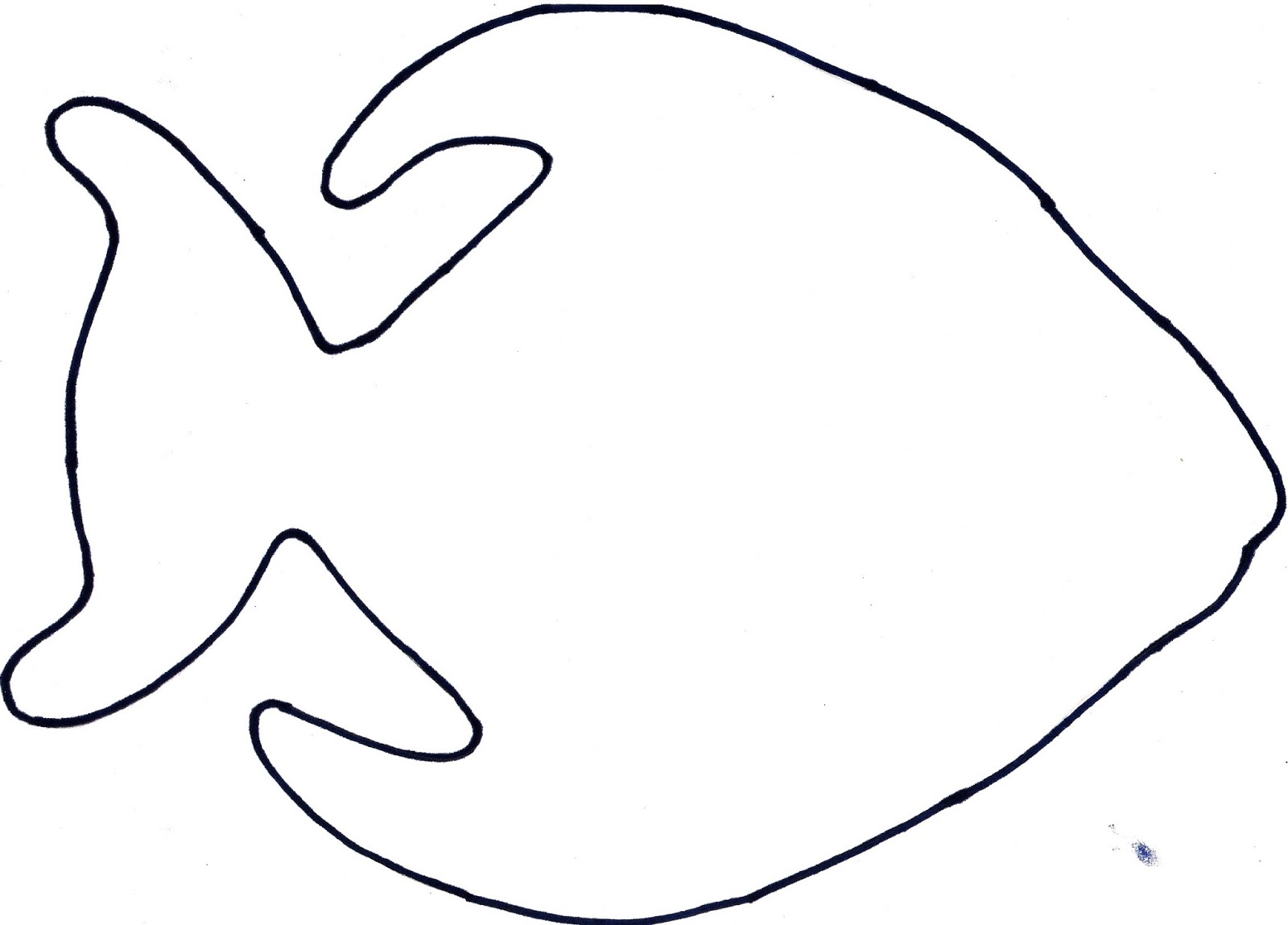 Black Outline Of A Fish | Free Download Clip Art | Free Clip Art ...