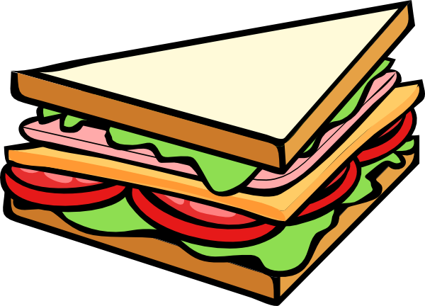 Cartoon Sub Sandwich Clipart - The Cliparts