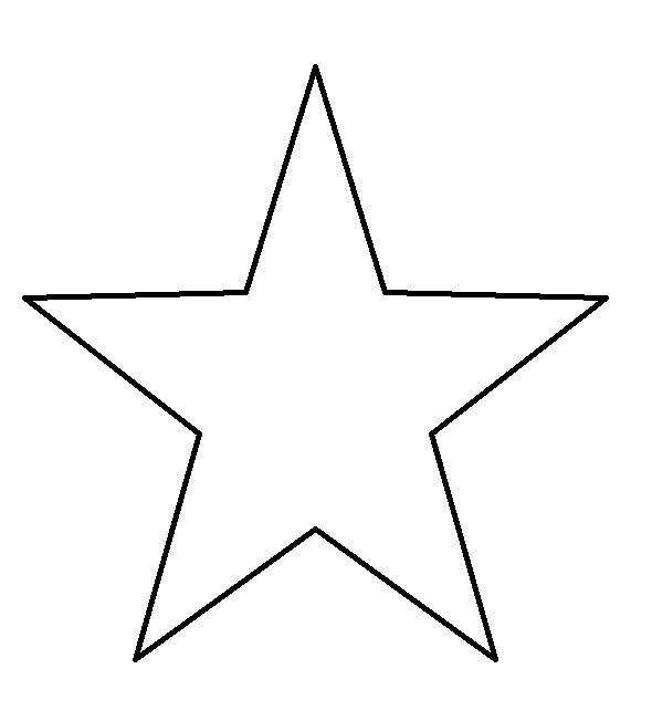 Best Photos of Stars Outline Template Printable - Star Outline ...