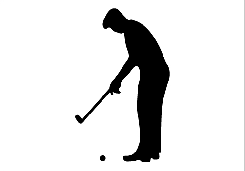 Golf Silhouette Graphics « Silhouette Graphics Silhouette Graphics