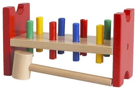 MULA Toy hammering block - modern - baby toys - by IKEA