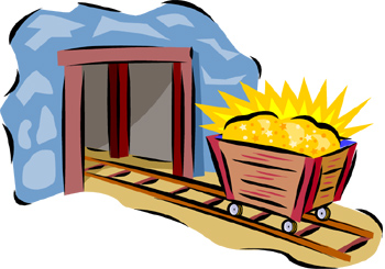 Gold miner clipart free