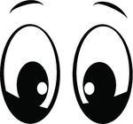 Clipart Eyes Looking Down - Free Clipart Images