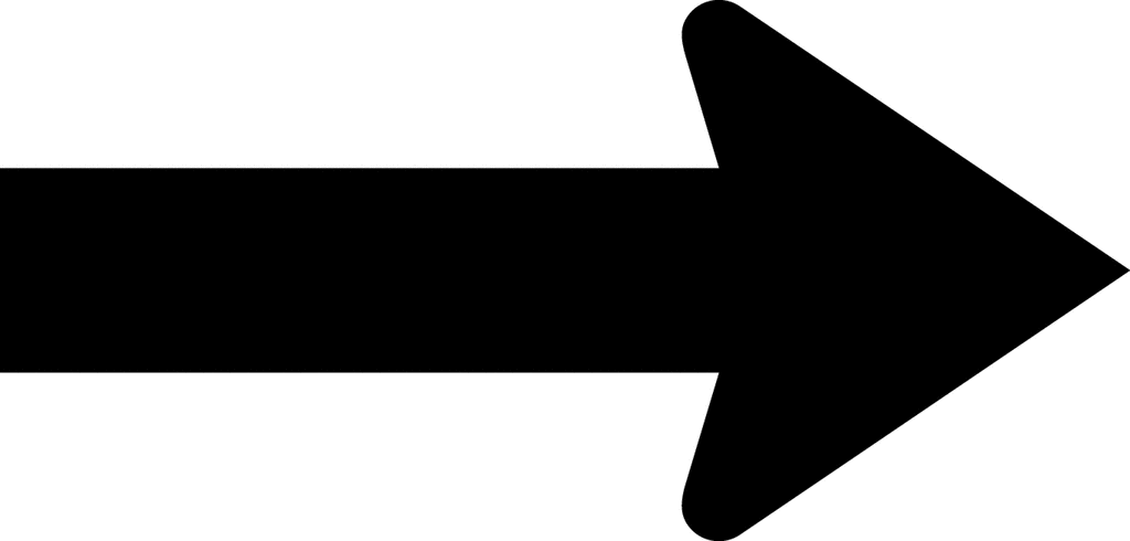 Arrow pointing to right clipart