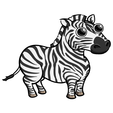 Animated Zebra Pictures