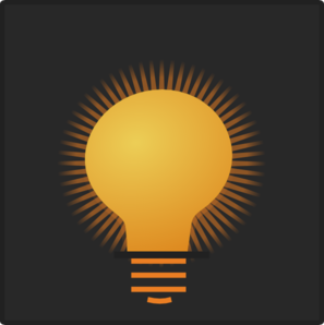 Bright Light Bulb Clip Art - vector clip art online ...