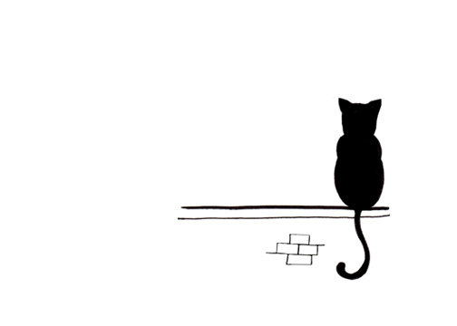 Simple Cat Drawing