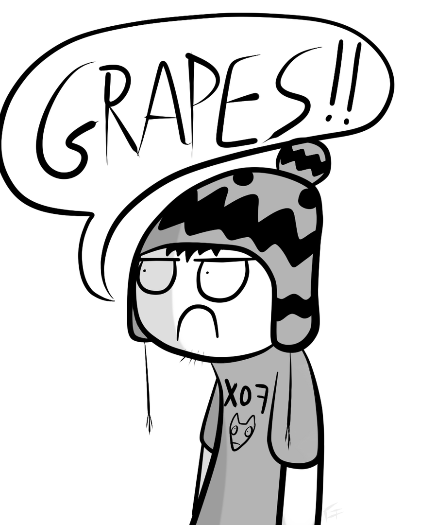 Grapes!(Me sketch)