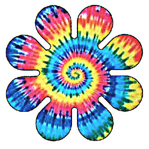 hippy tie dye flower by peacepipea on DeviantArt