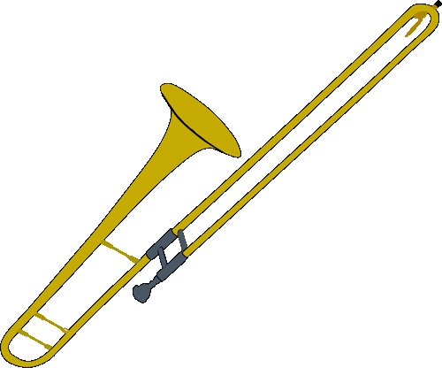 Trombone Musical Instruments Clipart - Cliparts and Others Art ...