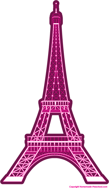 Eiffel tower clip art free