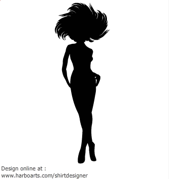 Download : Pin Up Girl - Vector Graphic