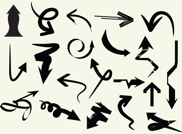 Arrows Pack – 182 Vectors + 182 Brushes | Media Militia