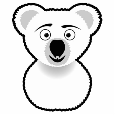 Cartoon Koala Bear Clipart - Free to use Clip Art Resource