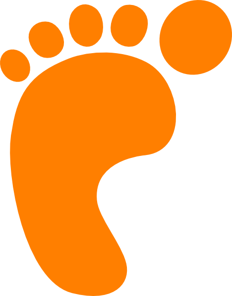 Footprint clipart