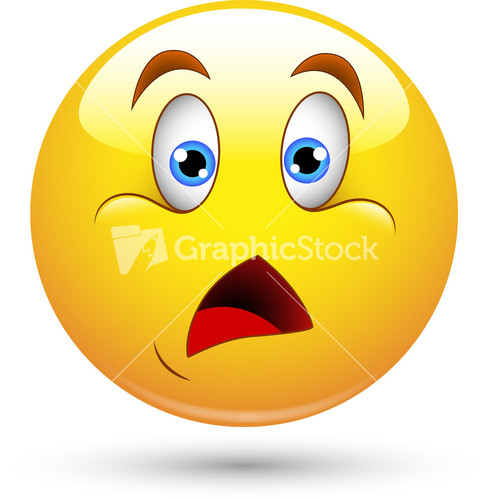 Emoticons Surprised Face Clipart Best