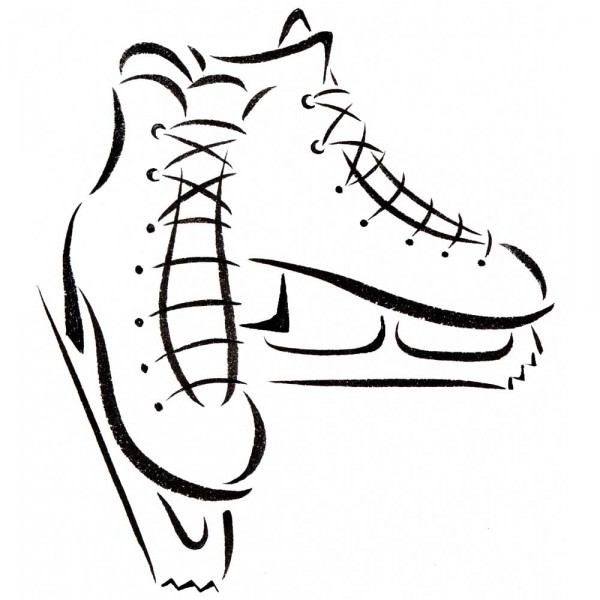 Ice Skates Clipart - Tumundografico