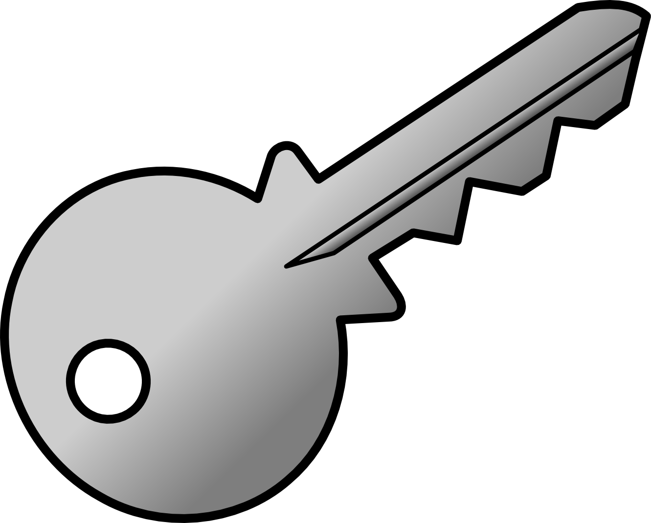 Kid with car keys clipart