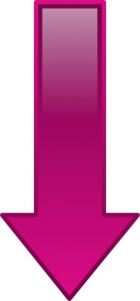 Arrow-down-purple clip art - Download free Shape vectors