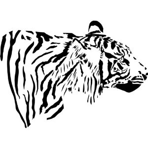 Tiger Silhouette - ClipArt Best