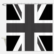 British Flag Shower Curtains | British Flag Fabric Shower Curtain ...