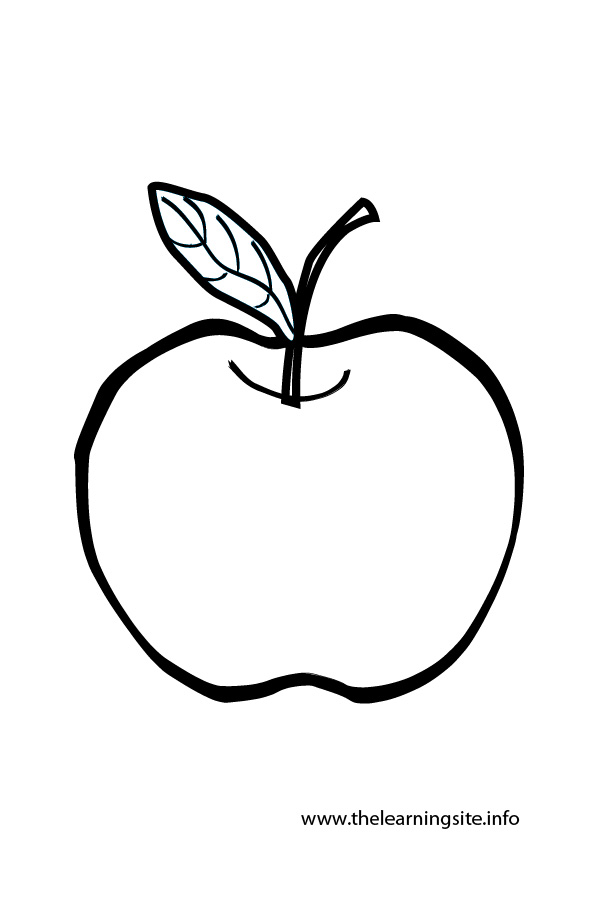 View Free Clipart Apple Outline Pics