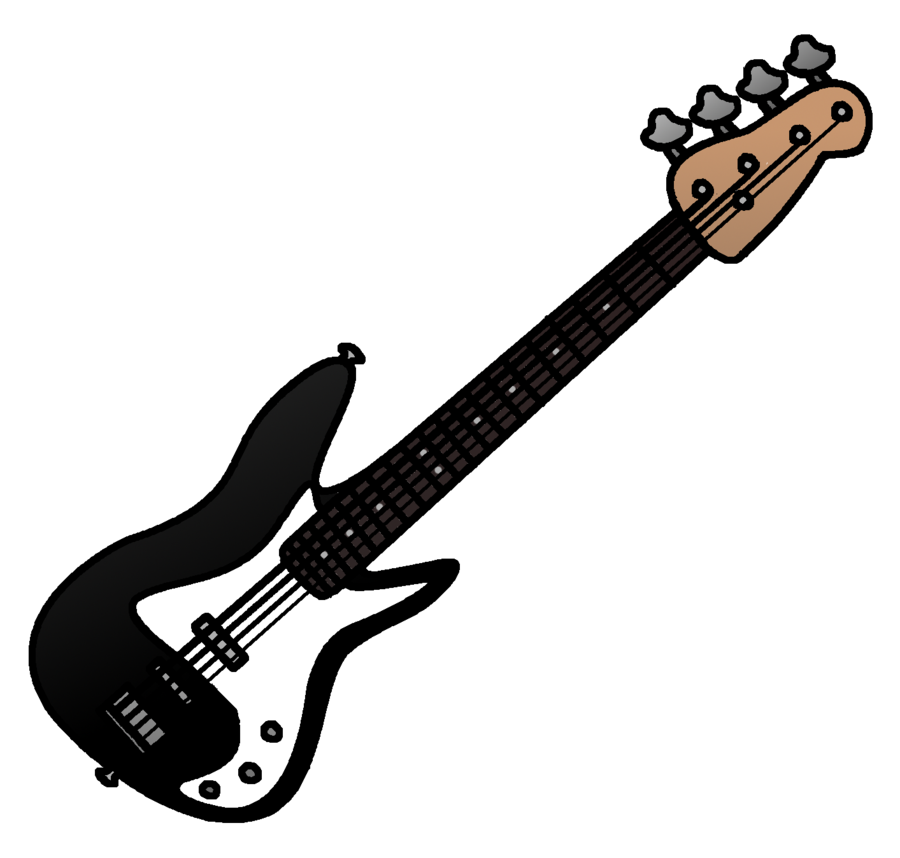 Electric Guitar Cartoon