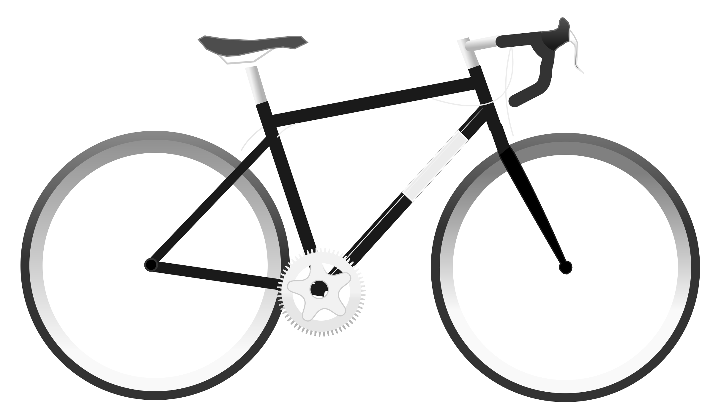 Road bike clip art