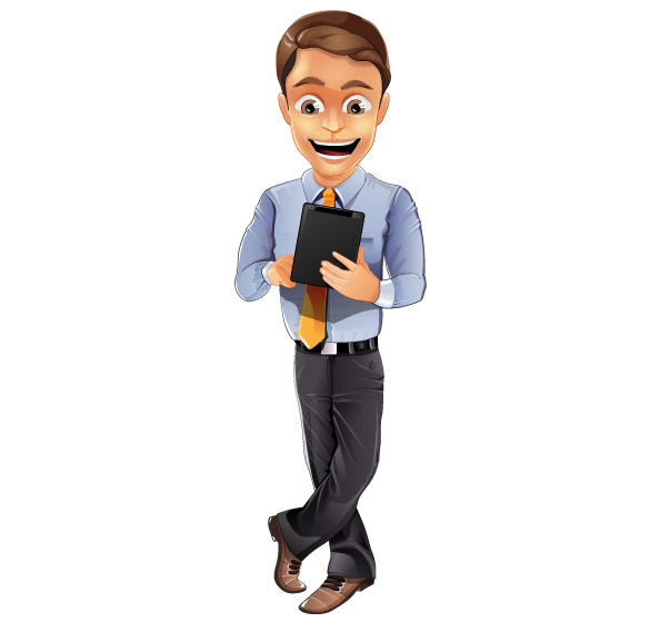 Cartoon Businessman Vector