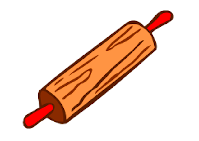 Rolling pin clipart images