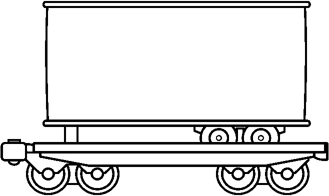 Train Cars Clipart