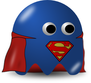 deviantART: More Like Pacman Ghost - Superman by