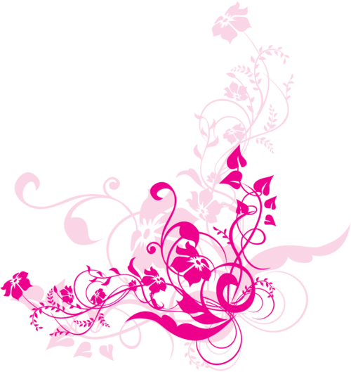 Png Swirl Flowers Design image - vector clip art online, royalty ...
