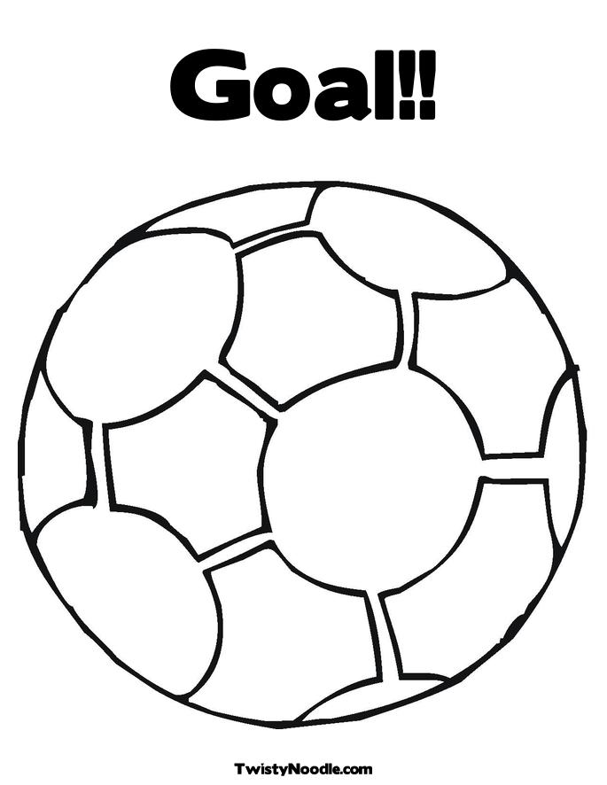 ball goal Colouring Pages (page 2)