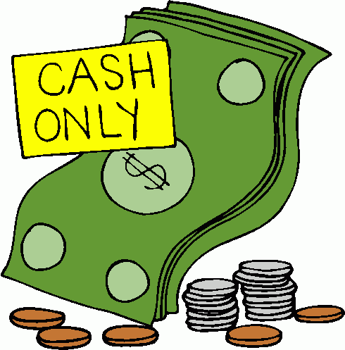 cash_only clipart - cash_only clip art