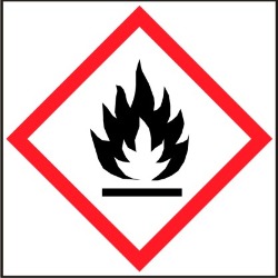 SK Signs & Labels - New International Flammable Symbol - Dangerous ...