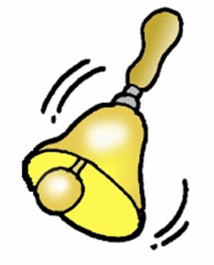 Hand Ringing A Bell Clipart