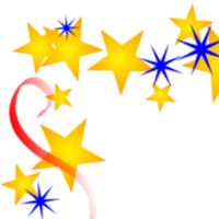 Star clipart border