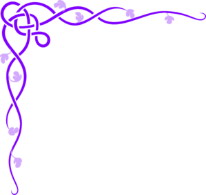 Celtic Vine Violet Clip Art - vector clip art online ...